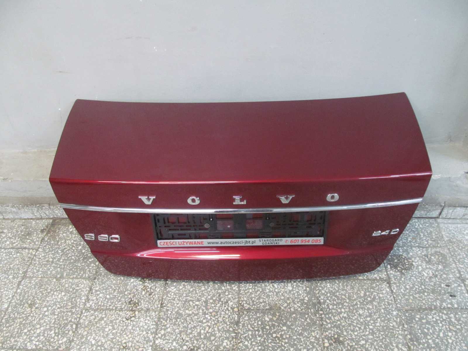 VOLVO S80 II 06-13 KLAPA BAGAZNIKA TYL 454