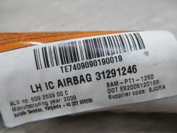 VOLVO S80 II 06-13 KURTYNA AIRBAG LEWA 31291246