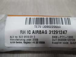 VOLVO S80 II 06-13 KURTYNA AIRBAG PRAWA 31291247