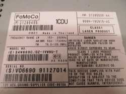 VOLVO S80 II V70 III 06-13 ODTWARZACZ CZYTNIK CD 31285455 8G9N-18C815-AC