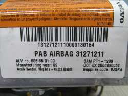 VOLVO S80 II V70 III 06-13 PODUSZKA POWIETRZNA PASAZERA AIRBAG 31271211