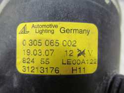 VOLVO C30 06-10 HALOGEN PRAWY 31213176