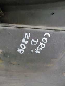 OPEL CORSA D ZDERZAK TYL TYLNY Z20R KPL 06-11