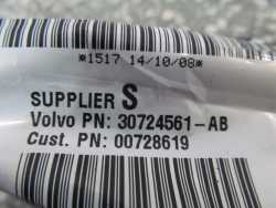 VOLVO C30 S40 V50 C70 1.6 D WIAZKA INSTALACJA ZBIORNIKA 30724561-AB