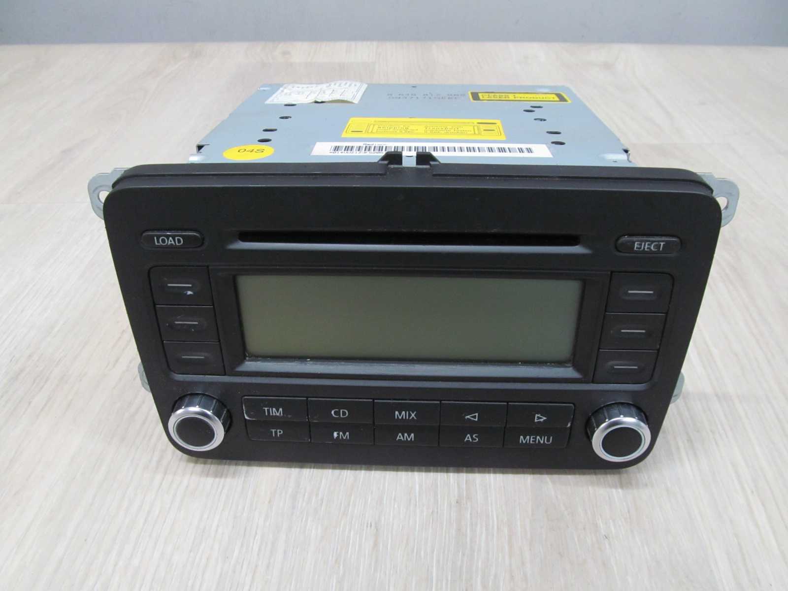VW PASSAT B6 GOLF V JETTA RADIO CD 8638812885
