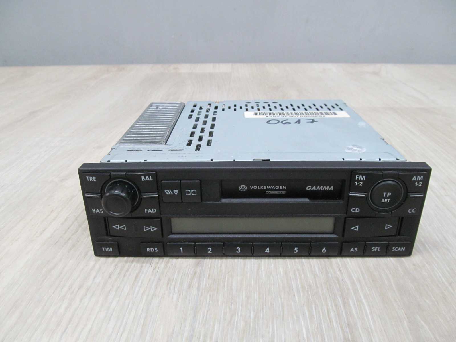 VW PASSAT GOLF IV BORA RADIO GAMMA KOD 1J0035186D