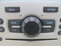 OPEL CORSA D MERIVA A RADIO CD 30 MP3 13254191 EKRAN 13255824