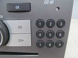 OPEL ASTRA H ZAFIRA B RADIO CD 30 344183129 EKRAN 13238548