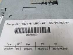 PEUGEOT CITROEN C4 PICASSO RADIO CD RD4 MP3 96629259XT