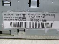 PEUGEOT CITROEN C4 PICASSO RADIO CD RD4 MP3 96629259XT