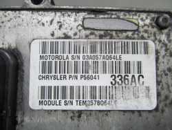 JEEP CHEROKEE 2.5 TD KOMPUTER STEROWNIK SILNIKA P56041336AC