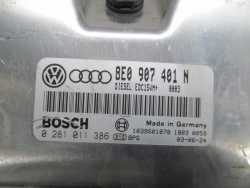 AUDI VW 2.5 TDI KOMPUTER STEROWNIK 0281011386 8E0907401N