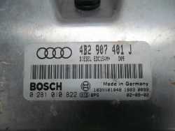 AUDI VW 2.5 TDI KOMPUTER STEROWNIK 0281010822 4B2907401J