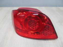 PEUGEOT 307 LIFT HB LAMPA TYL LEWA EU 9655767780 05-08