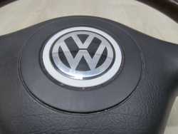 VW GOLF IV BORA PASSAT KIEROWNICA DREWNO SKORA PODUSZKA AIRBAG
