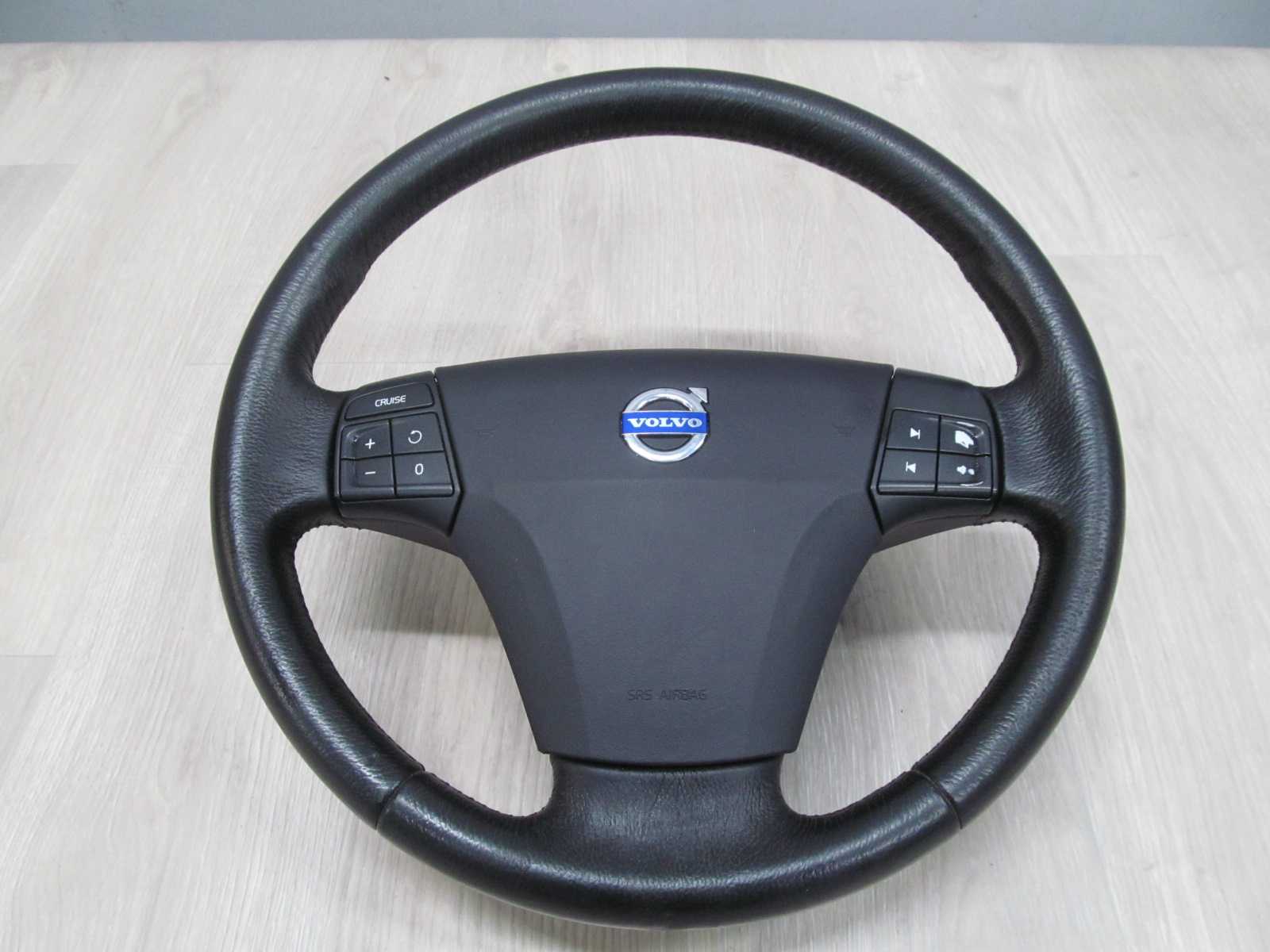 VOLVO C30 S40 V50 C70 KIEROWNICA SKORA PODUSZKA AIRBAG MULTIFUNKCJA 04-12