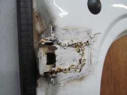 DUCATO BOXER JUMPER H2 DRZWI TYL TYLNE LEWE 02-06