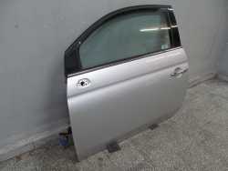 FIAT 500 07-15 DRZWI PRZOD LEWE PRZEDNIE SREBNE KPL