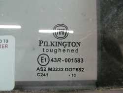 FIAT 500 07-15 DRZWI PRZOD LEWE PRZEDNIE SREBNE KPL