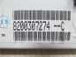 RENAULT CLIO III 05- WYSWIETLACZ ZEGAREK 8200307274C