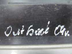 SUBARU OUTBACK 03-06 GRILL ATRAPA CHROM