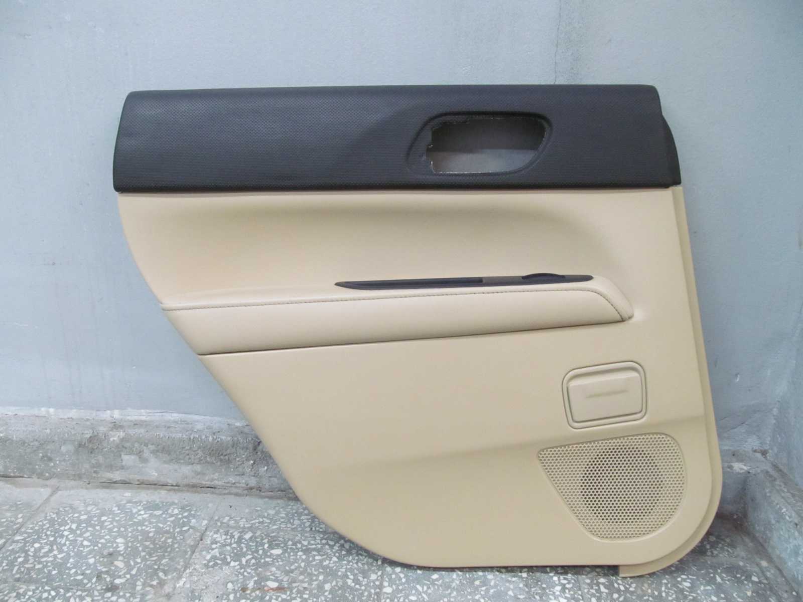 SUBARU FORESTER SG II LIFT TAPICERKA BOCZEK DRZWI SKORA TYL LEWY