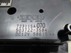 SUBARU FORESTER SG II LIFT PANEL KLIMATYZACJI KLIMATRONIK 72311SA070 06-08
