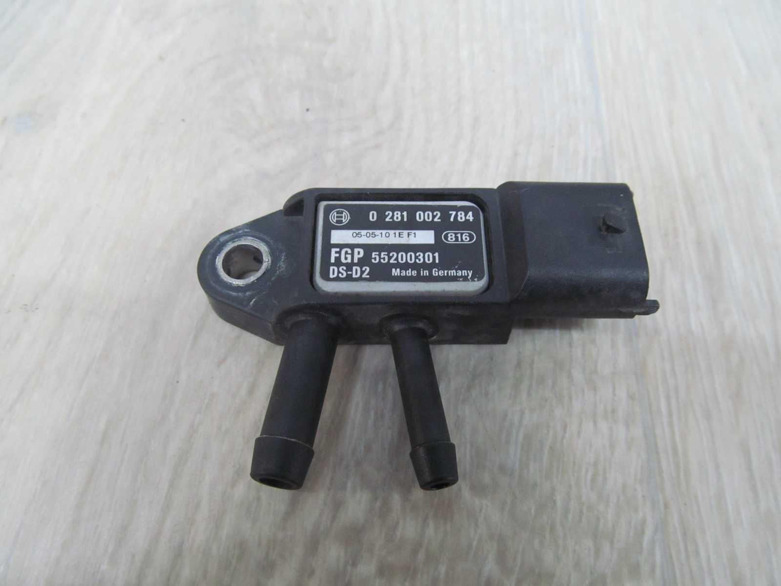 FIAT ALFA ROMEO OPEL SAAB CZUJNIK CISNIENIA SPALIN DPF FAP 55200301 0281002784