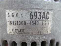 JEEP CHEROKEE LIBERTY KJ 3.7 4.7 ALTERNATOR 56041693AC 121000-4540