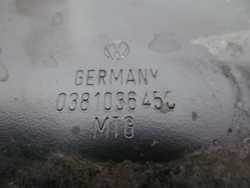 VW AUDI 2.0 TFSI AXX BLACHA DYSTANS OSLONA SKRZYNI 038103645C 038103645A