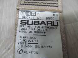 SUBARU FORESTER II SG PAS BEZPIECZENSTWA PRZOD PRAWY 7M7830-P