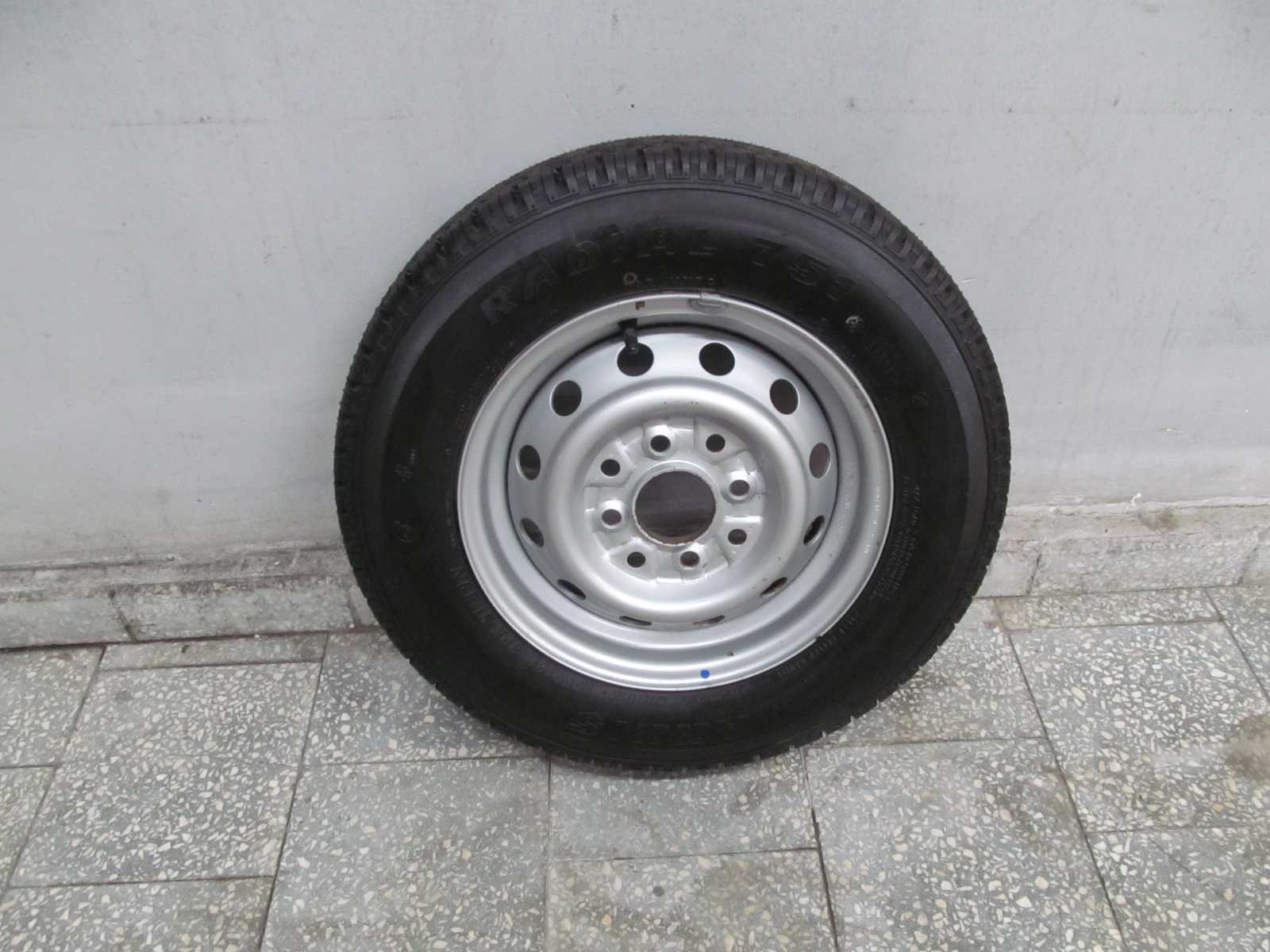 PIAGGIO PORTER HIJET 04-16 KOLO FELGA ZAPAS 4X100 4.5H13 155R13