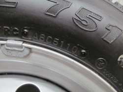 PIAGGIO PORTER HIJET 04-16 KOLO FELGA ZAPAS 4X100 4.5H13 155R13