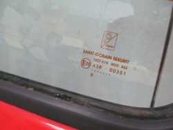 PIAGGIO PORTER HIJET PFAU 98- KLAPA BAGAZNIKA TYL Z SZYBA KPL