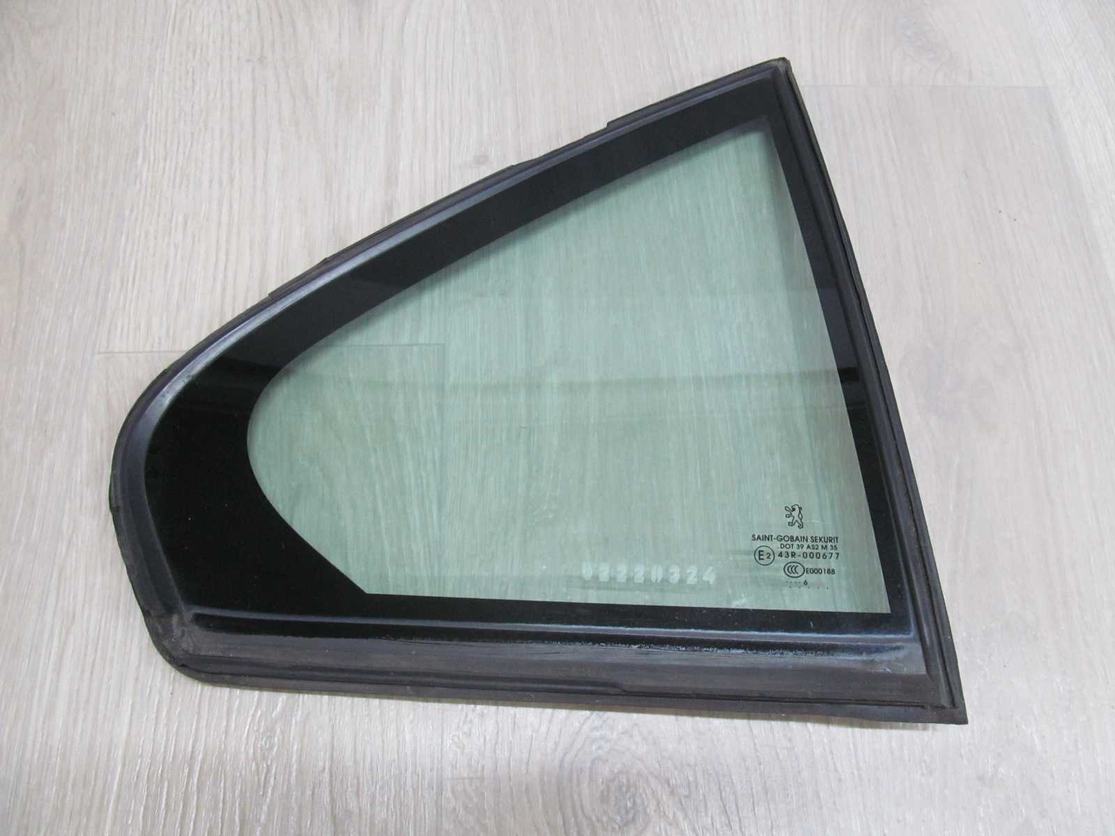 PEUGEOT 607 LIFT SZYBA DRZWI TYL PRAWY 9656826580 04-10