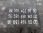 PEUGEOT 607 2.7 HDI POKRYWA OSLONA SILNIKA 9659145080 99-10