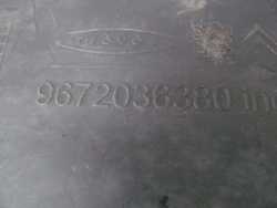 PEUGEOT 508 SW OSLONA PODWOZIA PRAWA 9672036380 10-14