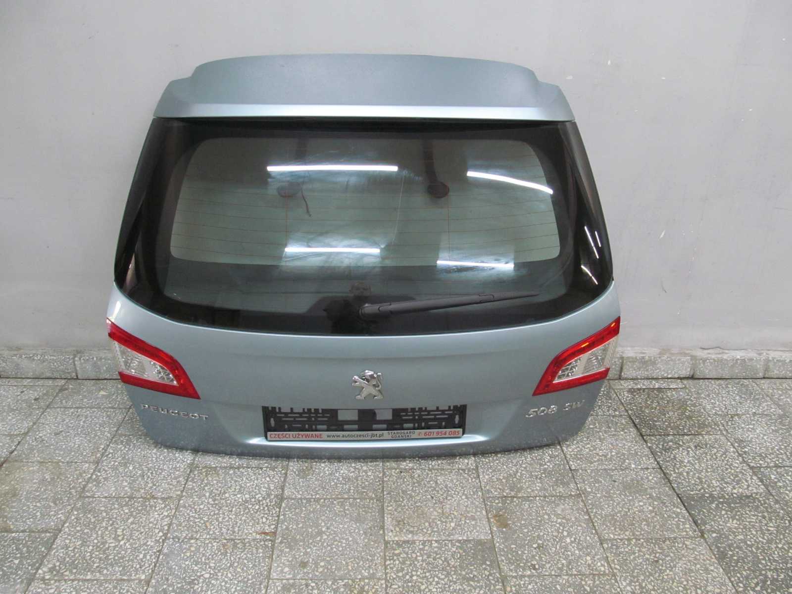 PEUGEOT 508 SW KOMBI KLAPA BAGAZNIKA TYL KPL KLXD 10-18
