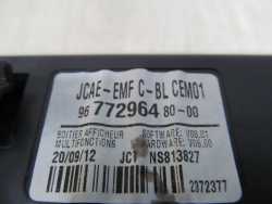 PEUGEOT 508 EKRAN WYSWIETLACZ RADIA 9677296480 10-14
