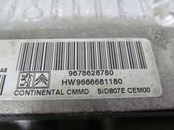 PEUGEOT 508 1.6 HDI KOMPUTER STEROWNIK SILNIKA 9678628780 S180123007 10-14