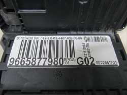 PEUGEOT 508 1.6 HDI KLEMA MODUL AKUMULATORA 9665877980 10-14