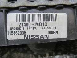 NISSAN CABSTAR MAXITY NT400 3.0 CHLODNICA WODY 21400-MD1D 07-15