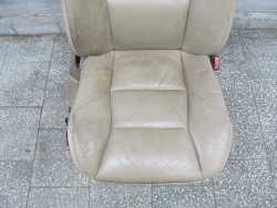 VOLVO S60 V70 00- FOTEL SIEDZENIE SKORA PRAWY JASNY