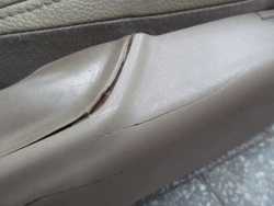 VOLVO S60 V70 00- FOTEL SIEDZENIE SKORA PRAWY JASNY