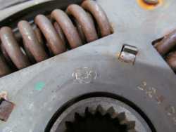 BOXER JUMPER 06- 2.2 HDI SPRZEGLO TARCZA DOCISK 124044610