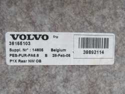 VOLVO V50 04-12 DYWAN WYKLADZINA PODLOGI TYL 36155103 39892114