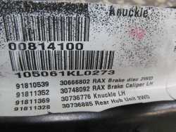 VOLVO C30 S40 V50 06-13 PIASTA ZWROTNICA WAHACZ TYL LEWY 30736776