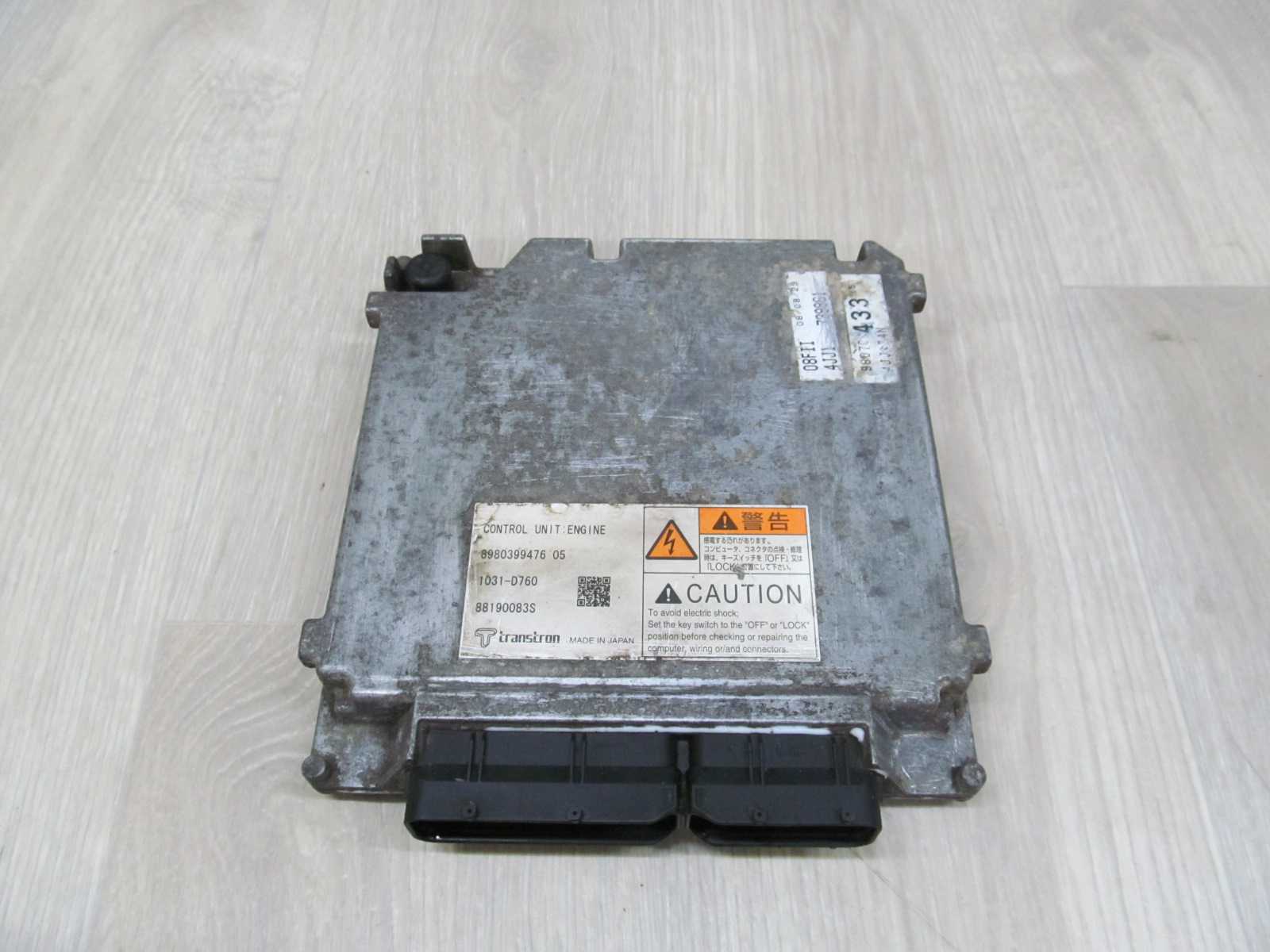 ISUZU N35 GRAFTER 3.0 KOMPUTER STEROWNIK SILNIKA 1031-D760 8980399476 88190083S 4JJ1