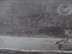 MAZDA 2 II SPORT DE ZDERZAK TYL TYLNY D651-50221 08-14