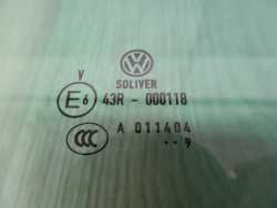 VW PASSAT B6 KOMBI 05-10 SZYBA DRZWI TYL PRAWY  CIEMNA 43R-000118